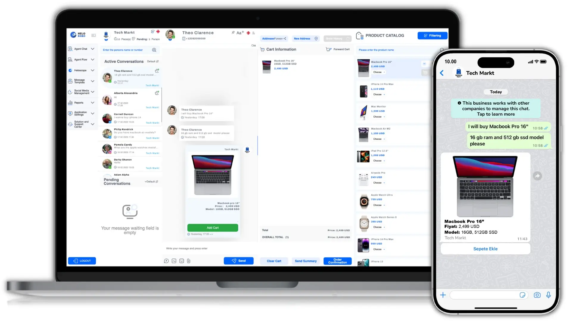 conversational commerce whatsapp api helorobo - What is HeloRobo? A Next-Generation Customer Relationship Management Platform