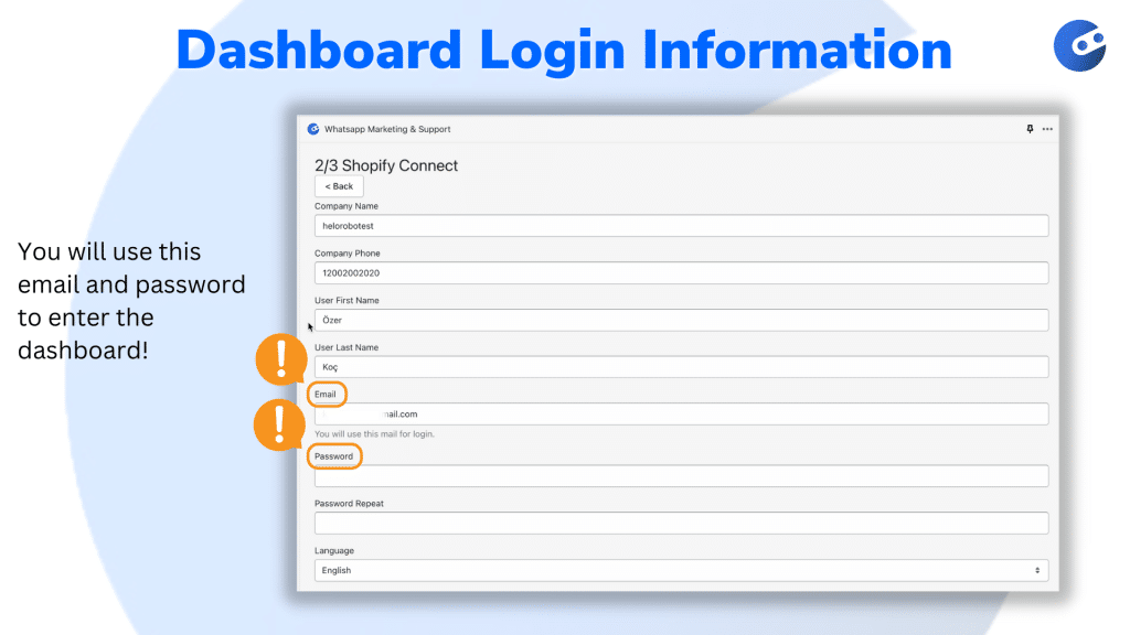 10 dashboard login information 1024x576 - What is WhatsApp Marketing & Support and How to Connect it?