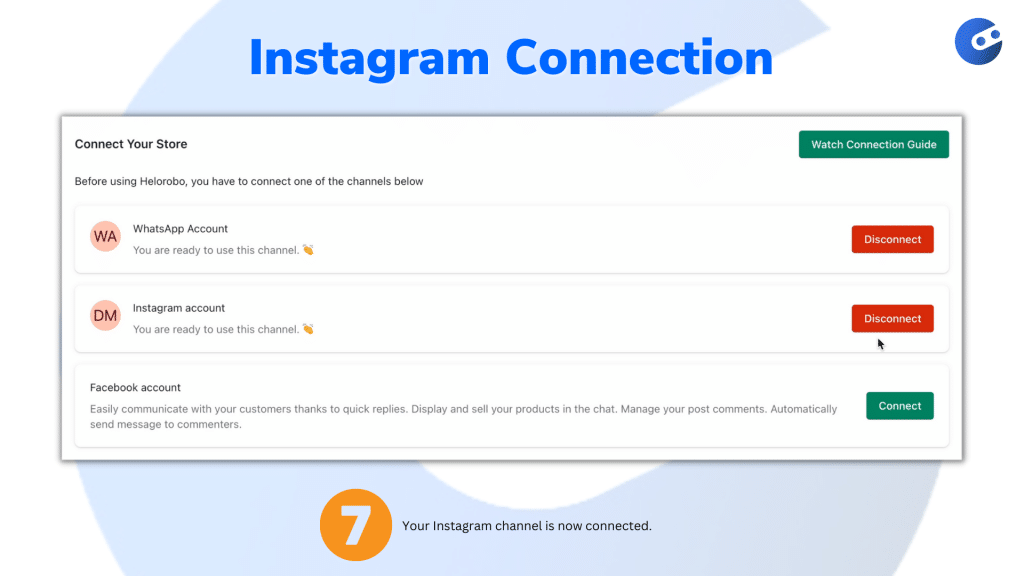 19.2 instagram connection 1024x576 - What is WhatsApp Marketing & Support and How to Connect it?