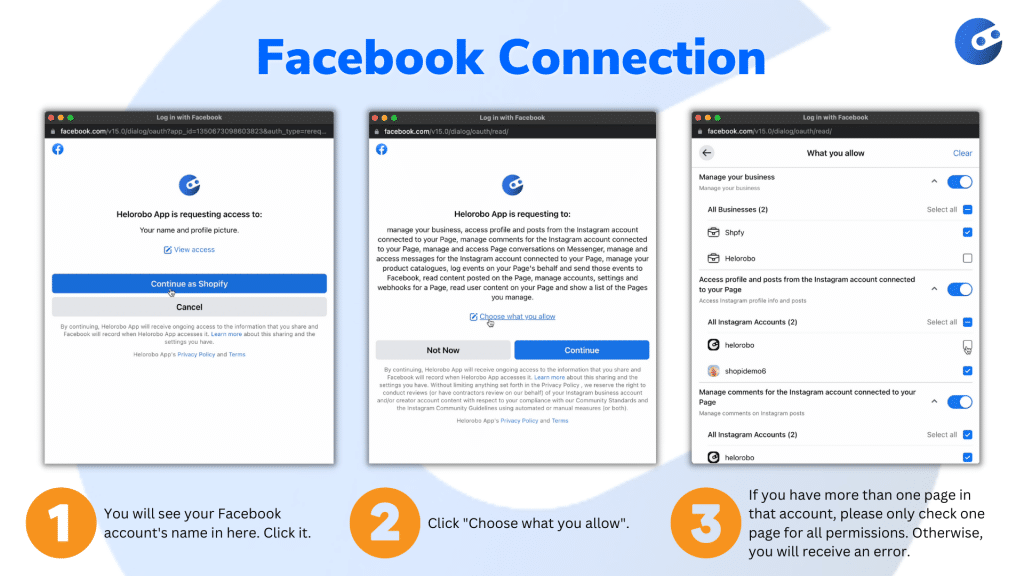 21 facebook connection 1024x576 - What is WhatsApp Marketing & Support and How to Connect it?